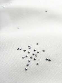 ROMWE MEN Street Life Men's Autumn/Winter Fashion Rhinestone Zipper Hoodie Sweatshirt, Long Sleeve Top - White - View 4