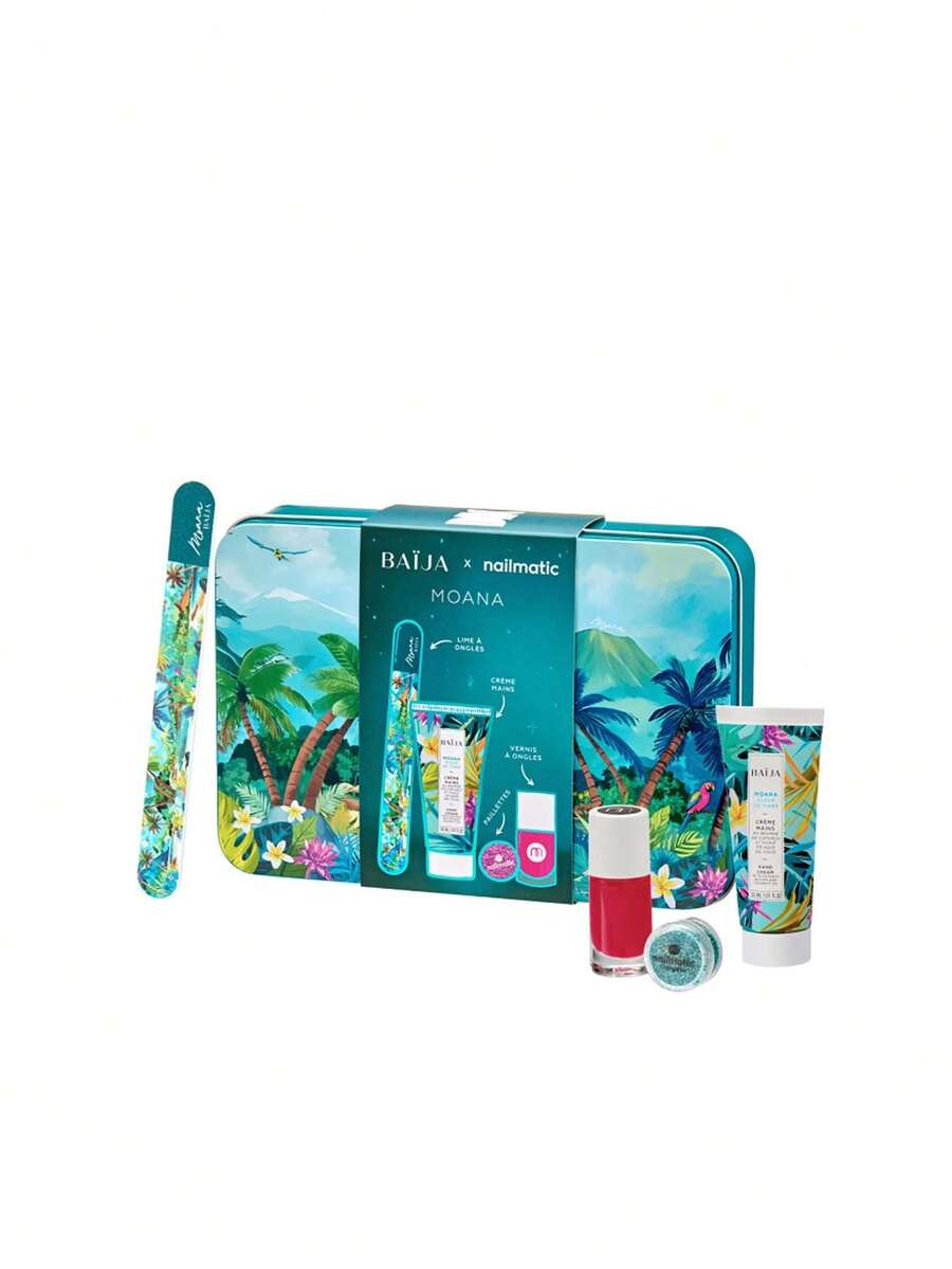 Baija Coffret Nails & Glitter Party Cofanetto Mani Moana Body Care Gift Set
