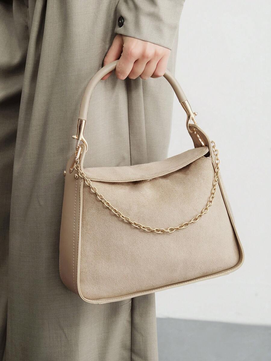 SHECARRY Women's Soft Suede The Horse Clementine Bag