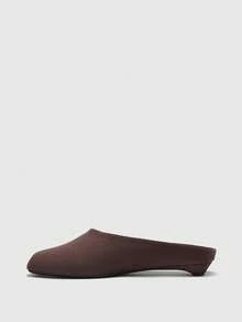 CUCCOO BIZCHIC 女士方头休闲拖鞋 - 咖啡棕 - 查看 9