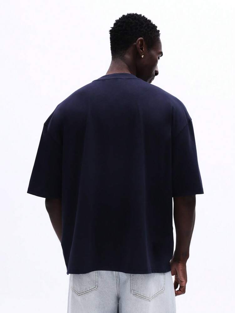 Boxy Tee With Number 95 Print