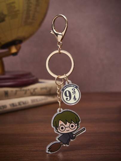 HARRY POTTER X SHEIN Harry Potter Keychain, Cute Acrylic Material, Great Gift For Harry Potter Fans And Students