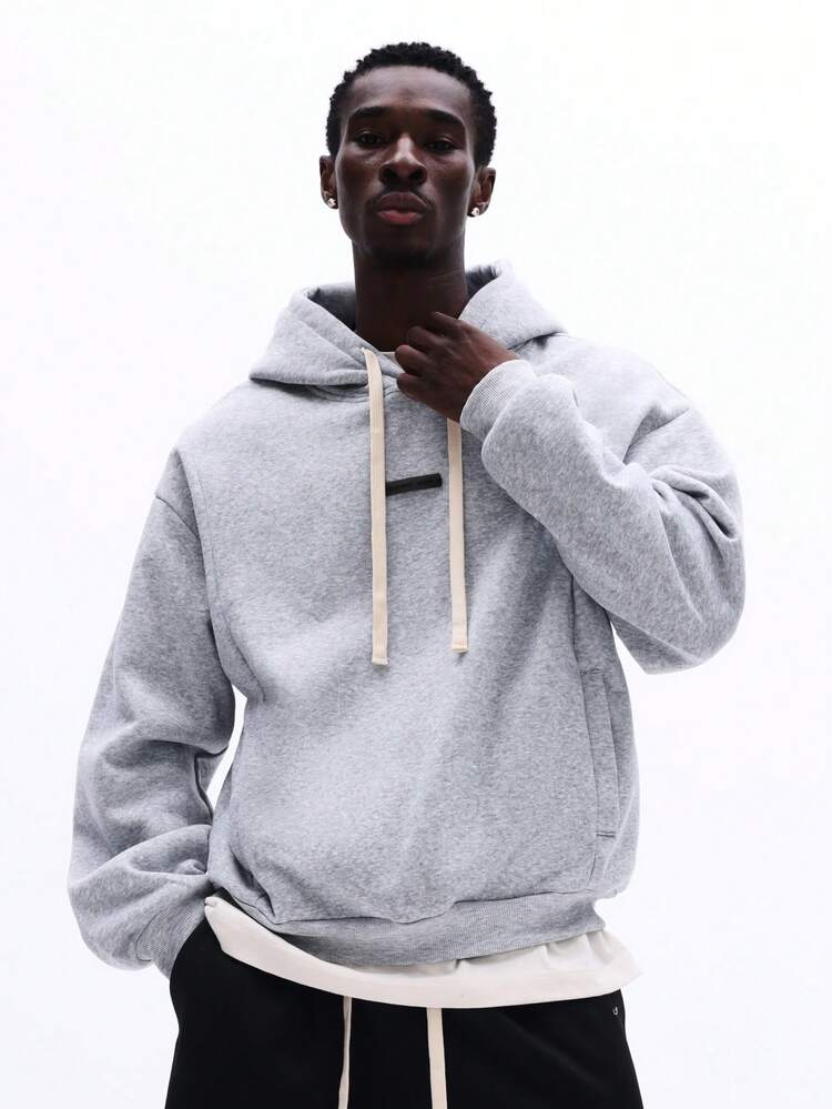 Regular Hoodie With Drawstring