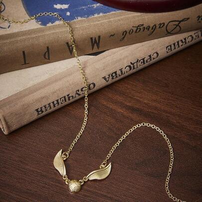 HARRY POTTER X SHEIN Collar de cadena exquisito, simple y generoso, de caliente en el comercio transfronterizo. Lujoso y sencillo, adecuado para diversas fiestas, conciertos y festivales.