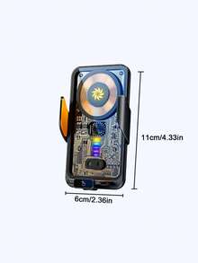 Teckwe 车载手机支架；红外感应开合；智能充电识别；360°旋转