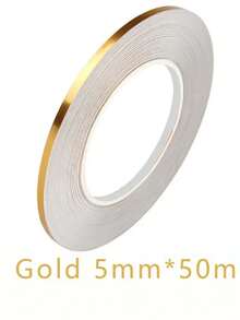 1 Roll Kitchen Caulk Strip, Self-Adhesive Anti-Mold & Oil Filler For Living Room Floor Tiles, Jewelry Box Decal, Waterproof Floor & Wall Edge Sealant Tape, Home Decor, Self-Stick Tile Caulk, 50m, Stickers, Wall Decal, Vinyl Decal For Home Decorations - Multicolor - View 5