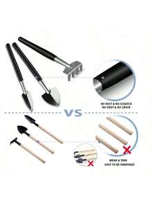 Black Series Succulent Plant Tool Gardening Tool Set Indoor Planting And Pot Transfer Gardening Set - Multicolor - View 5