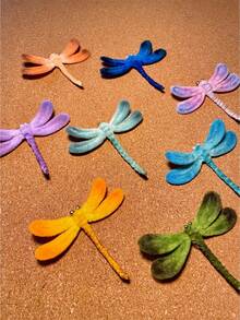 100/200/300/500 chiếc que vệ sinh ống màu sắc tươi sáng như bánh macaron, que nhung nhiều màu, que nhung dày, que xoắn mềm, que vệ sinh ống dùng cho các dự án nghệ thuật và thủ công, trang trí DIY sáng tạo. - Màu xanh nhạt - Xem 5