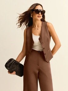 Daynim Women Tops - Brown - View 5