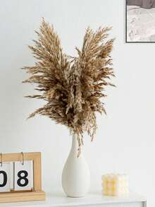 1PC Small Flower Vase White Ceramic Vase Wedding Centerpiece Arrangement Plants Flower Pot Home Living Room Desktop Decoration - White - View 6