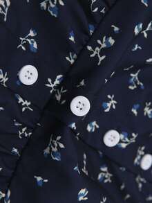 Sweetra Women's Ditsy Floral Sleeveless Dress - Multicolor - View 5