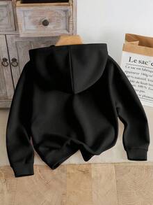 Tween-Mädchen Sweatshirt mit lockerem Sitz und Schleifen-Muster, minimalistisches Design, geeignet für Schule, Lässig, Sport und verschiedene Anlässe