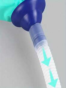 Kit de cubierta de limpieza de aire acondicionado de PVC con manguera de drenaje, bolsa de limpieza y mantenimiento de aire acondicionado a prueba de agua y fugas con herramientas y accesorios de limpieza - Mantén tu unidad de aire acondicionado dividido funcionando de manera eficiente - Multicolor - Ver 5