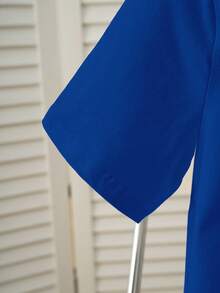 SUPERMAN X SHEIN Tween Boy Casual Letter Graphic Round Neck Short Sleeve T-Shirt, Summer - White - View 5