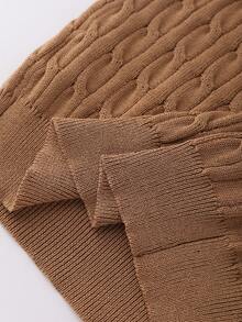 Franclia 女士翻领拉链半开襟休闲百搭通勤针织短袖上衣，秋冬款