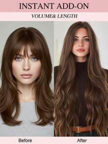 Clip In Hair Extensions Real Human Hair Remy Human Hair Extensions Clip Ins For Women, Natural Human Hair Clip Ins Hair Extensions