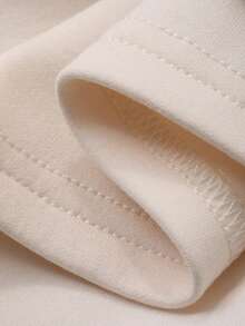 DAZY Toddler Girls' Round Neck Bow Tie Cap Sleeve Thermal Lined Sweatshirt And Flare Leg Pants Set