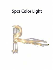 Đũa thần phát sáng cho đám cưới, Đũa thần đám cưới có dây ruy băng với 3 chế độ nhấp nháy đầy màu sắc, Đũa thần tiên, Đũa thần tiên lụa LED có chuông cho đám cưới, năm mới, tiệc tùng, hòa nhạc, sinh nhật, trở lại trường, ngày lễ tình nhân - Nhiều màu - Xem 15