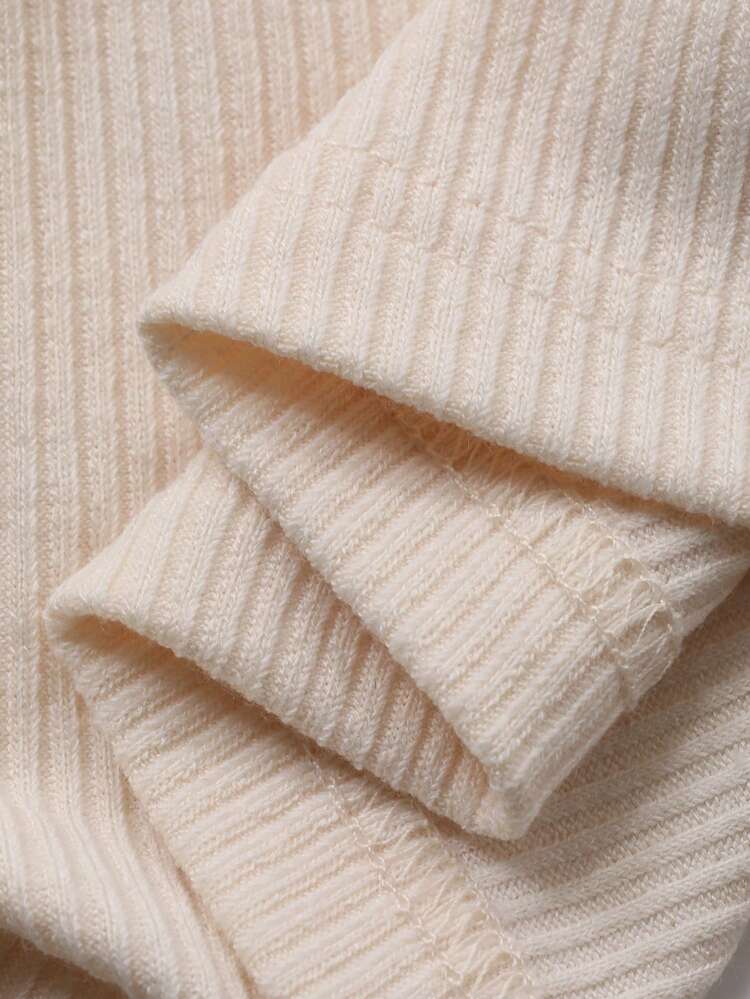 Women's V-Neck Casual Long Sleeve Ruffle Hem Long Sleeve T-Shirt