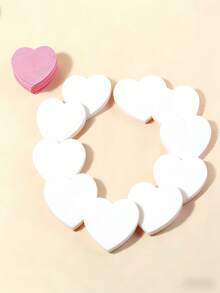 10/30/50/100PCS Compressed Natural Cellulose Face Sponge Set Professional Makeup Cleansing And Exfoliating Sponges For Facial Care Masks Travel And Home Makeup Removal - White - View 4