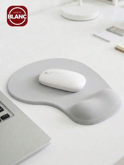 1pc Cute Cartoon Sheep Silicone Thickened Office Mouse Pad With Wrist Support And 3D Stereo Effect Back To School Gaming Mouse Pad Desk Accessories Office Supplies Office Desk Accessories Mousepad Mouse Pad For Desk