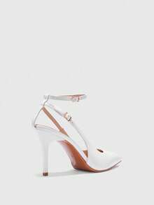 CUCCOO BIZCHIC Women's Elegant Pointed Toe Pumps With Buckle, Suitable For Commuting Valentine's Day