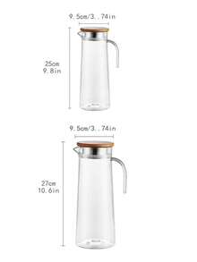 1pc Plastic Water Pot, Simple Clear Water Kettle For Household - Multicolor - View 7