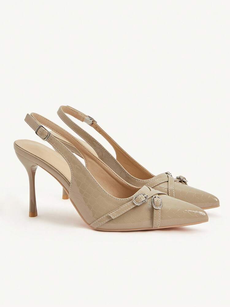 CUCCOO CHICEST Women's Fashionable Elegant Pointed Toe High Heels For Christmas
