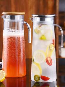 1pc Plastic Water Pot, Simple Clear Water Kettle For Household - Multicolor - View 6