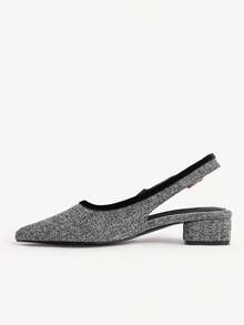 CUCCOO CHICEST Women's Fashionable & Elegant Party Pumps With Bow Decor Valentine's Day - Grey - View 11