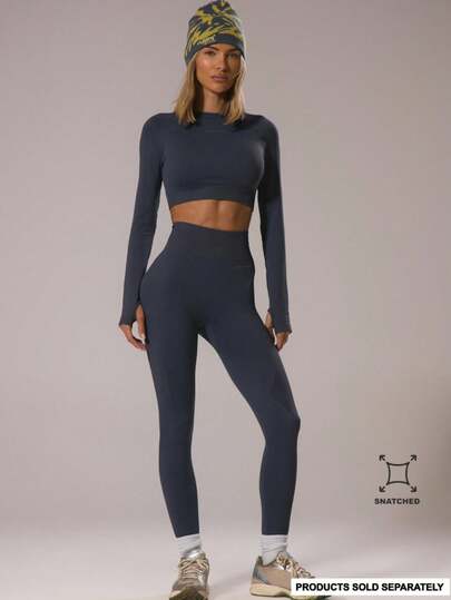 Musera Sport Sport Seamless Scrunch Bum Leggings Padel Winter Activewear Sport Gym Workout Explorer