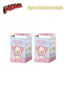 盲盒，可爱小熊玩偶，款式随机，小巧便携，圣诞礼物/生日礼物，客厅卧室装饰品。（非毛绒填充）