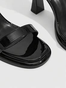 CUCCOO SZL Women's Fashionable Versatile Commuting Minimalist Pumps - Black - View 12