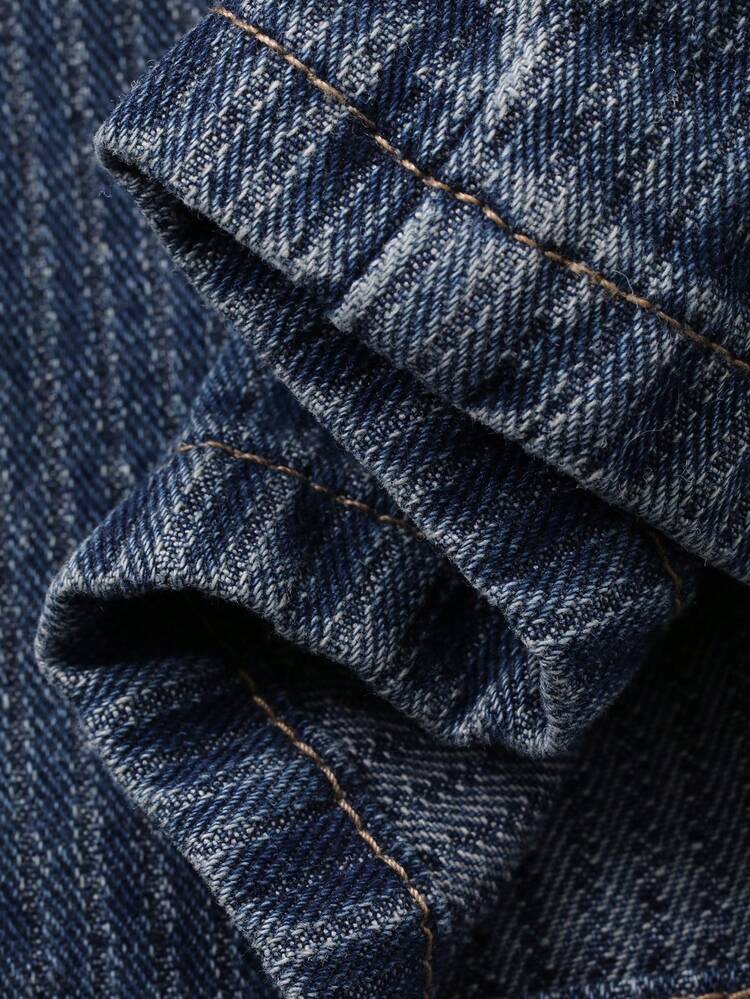 Women's Pocketed Button Casual Versatile Commute Flare Leg Jeans