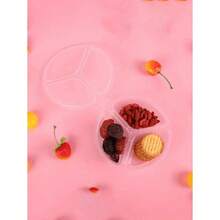 5/10 /30/50 Pieces Colorful 3 Compartment Snack Box Containers With Lids - Reusable, Portable, Leak Proof Plastic Sauce And Dipping Sauce Containers For On-The-Go Snacks Picnics Condiments And Meal Prep - Multicolor - View 9