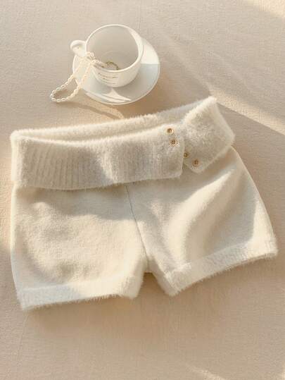 Comfortcana 女士休闲夏季针织裤，秋冬季