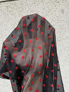 GalTyme 大码女士优雅性感百搭心形休闲打底裤，适合约会和外出，春夏款 - 黑色 - 查看 6