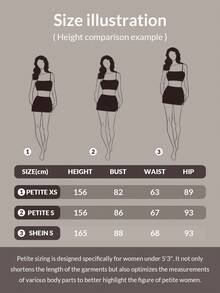 SHEIN PETITE Women's Autumn And Winter Street Fashion Casual Retro Corduroy Textured Pants Women Pants Loose Pants For Women Harem Pants Women Baggy Pants Drawstring Pants Corduroy Pants For Women Womens Wide-Leg Pants - Grey - View 4