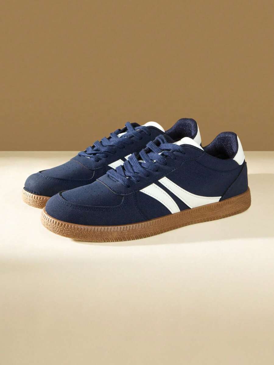 CUCCOO EASI Men's Fashionable Versatile Casual Sneakers - Blue - View 1