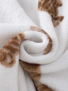 Tween Girls Pajamas-Warm Holiday Sleepwear Long Sleeve Round Neck Long Nightgown With Teddy Wear Print Plush Lined Cozy Winter Pajama Dress Loungewear Soft Cuddly Sleep Dress For 2026 New Year Family Matching Festive - Multicolor - View 4