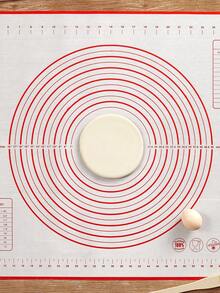 1 件随机颜色烘焙垫，80x60 厘米硅胶揉面垫 - 彩色 - 查看 7