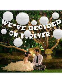 20 Piece White Paper Lantern Decoration Lantern - Suitable For Weddings, Parties, And Outdoor Decoration In Various Sizes - Multicolor - View 2