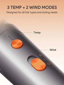 JMMO 专业高速负离子吹风机，释放百万负离子，低噪音，配备磁性扩散器，快速吹干各种发质，不伤发质 - 美规插头 - 美規A型插(110-127V) - 查看 5