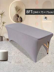 1PC 8 Feet Salon Massage Table Cover Stretchy Eyelash Extension Bed Sheet For Beauty Spa Facial Treatment Furniture Protection - Multicolor - View 14