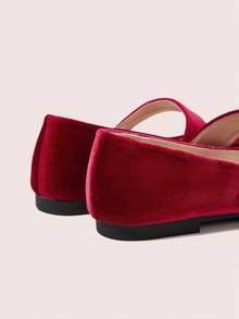 CUCCOO DOLLMOD 女士休闲搭扣设计日常百搭鞋 - 紅色 - 查看 9