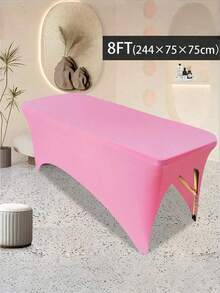 1PC 8 Feet Salon Massage Table Cover Stretchy Eyelash Extension Bed Sheet For Beauty Spa Facial Treatment Furniture Protection - Multicolor - View 9
