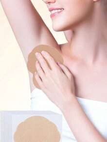 10/20/30/40 piezas Almohadillas desechables para el sudor axilar, parches absorbentes e inodoros invisibles para deporte y viaje, pegatinas de cuidado corporal unisex - Unitalla - Ver 5