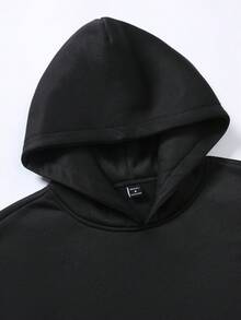 PAVTROS Men's Hooded Sweatshirt Set, Graphic Foil Print, Fashionable For Everyday Wear Men Hoodie Set Hoodie And Sweatpants Set Black Two Piece Set Men Mens Sweat Suit Set Spider Hoodie Set - Multicolor - View 5