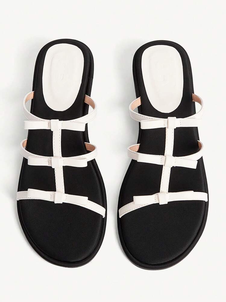 CUCCOO CHICEST Casual Comfortable Minimalist Women Flat Sandals Valentine's Day