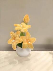 Bộ 100/200/500/1000 que nhung màu vàng kem dùng để tự làm bó hoa hồng, bộ dụng cụ thủ công hoàn hảo cho Lễ Tình nhân, Sinh nhật, Lễ Phục sinh, trang trí nhà cửa, các dự án hoa đơn giản. - Nhiều màu - Xem 6